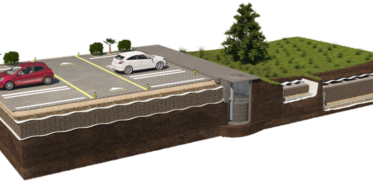 A complete Filtralite® solution to retain and treat stormwater