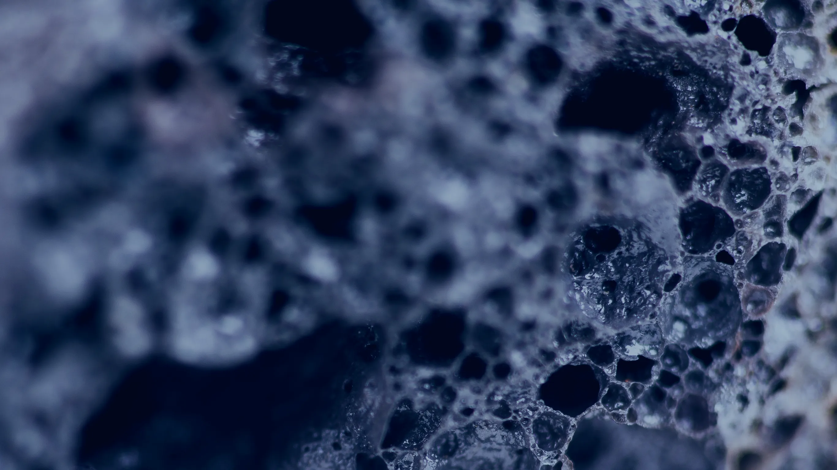 Close-up of Filtralite expanded clay aggregates with a highly porous. textured surface