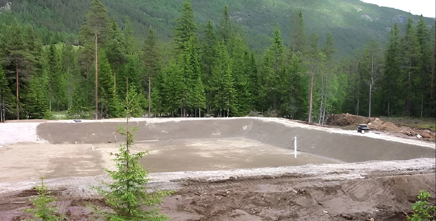 Upper Uvdal wastewater treatment plant.