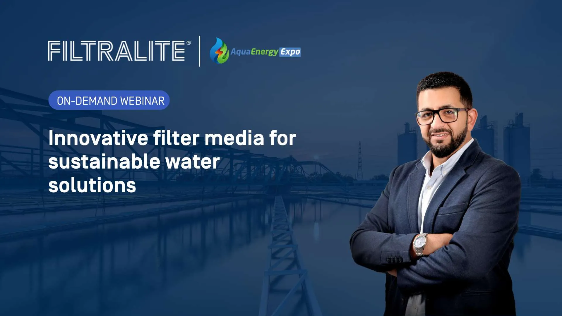 On-Demand webinar: Innovative filter media for sustainable water solutions.