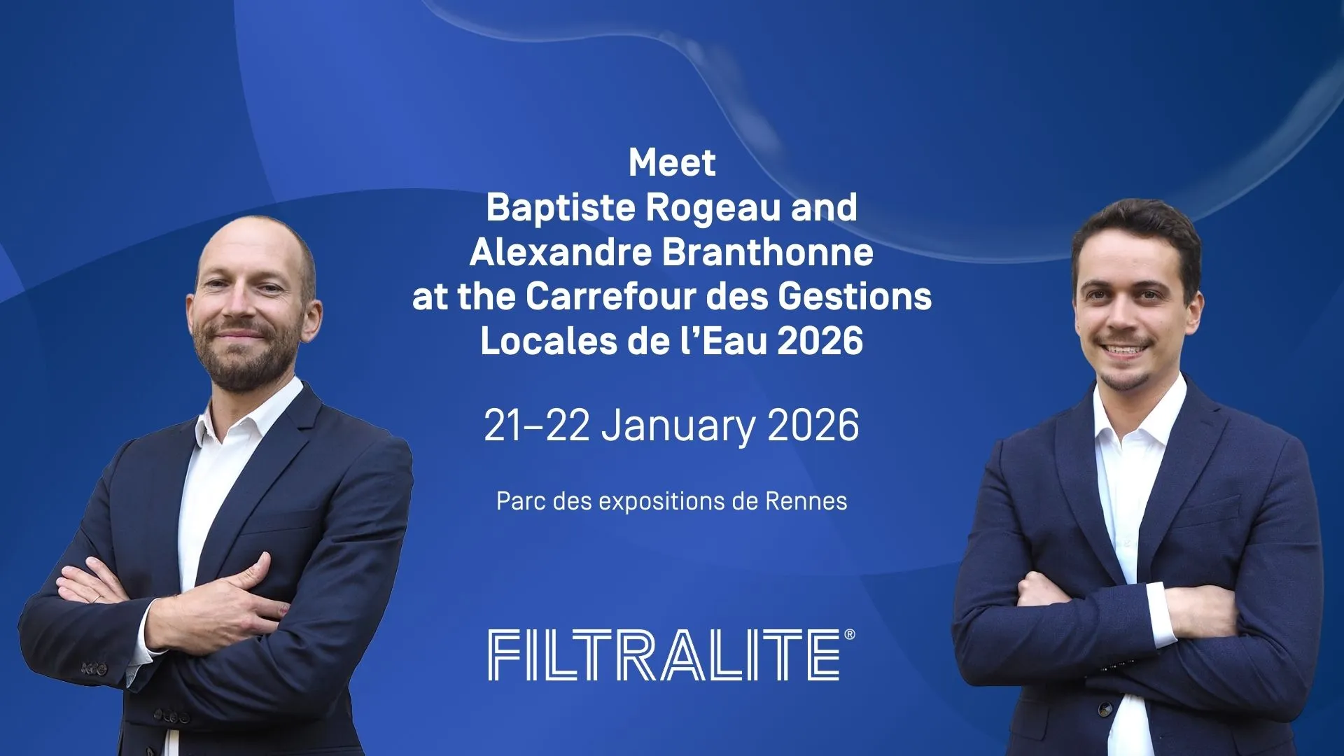 Meet Filtralite® at the Carrefour des Gestions Locales de l’Eau 2026.