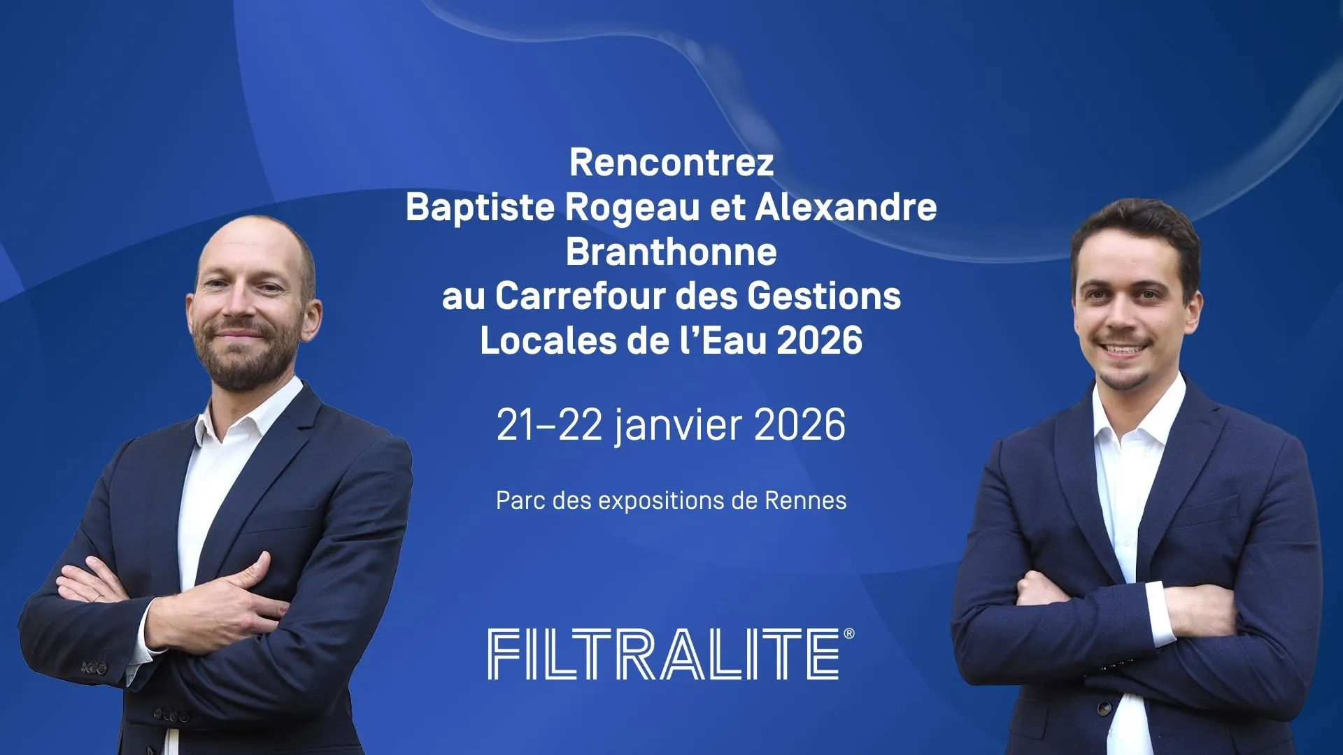 Retrouvez Filtralite au Carrefour des Gestions Locales de l’Eau 2026.