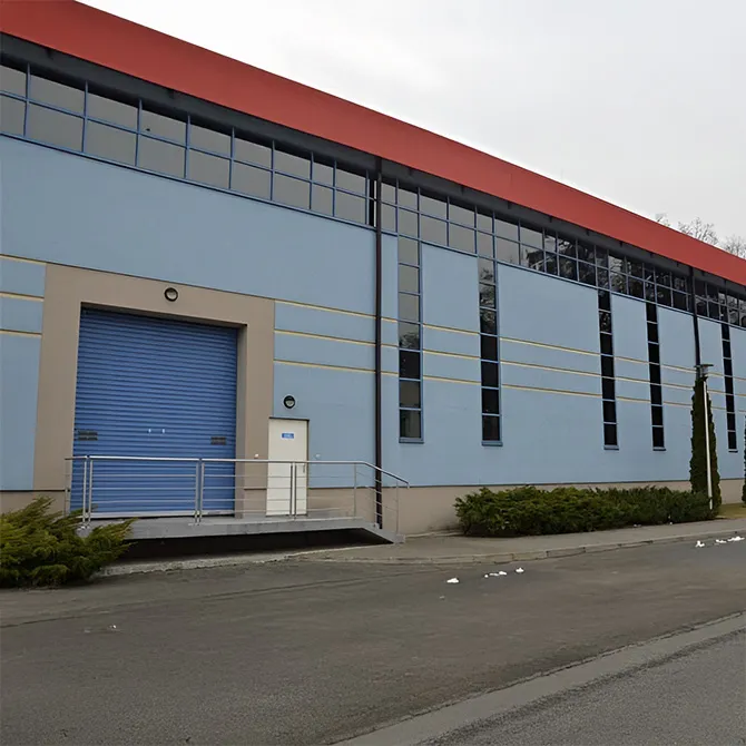 Exterior view of Wierzchowisko Drinking Water Utility building